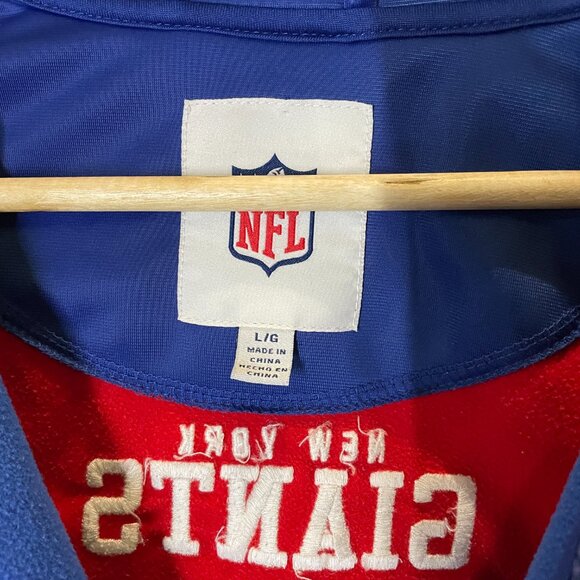 NFL New York Giants Football Zip Up Men's Track Jacket - Picture 4 of 7